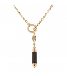 Chaumet Wood gold and wood necklace