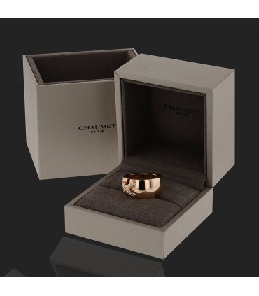 Chaumet Liens diamonds and gold ring