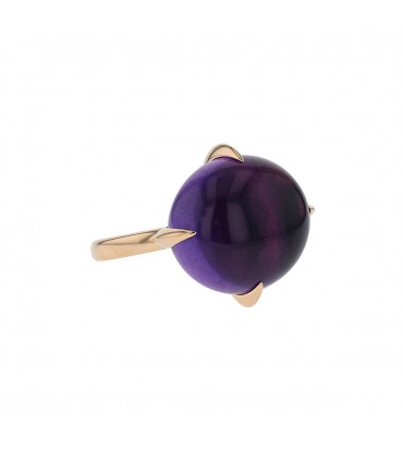 Pomellato Veleno amethyst and gold ring