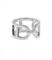 Hermès Ever Chaîne d’Ancre silver ring