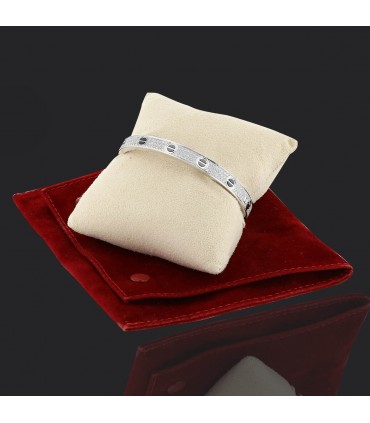 Bracelet Cartier Love Pavé Céramique Taille 18