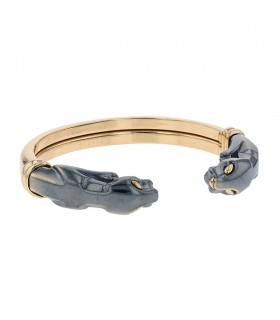 Cartier Panthère gold and silver bracelet