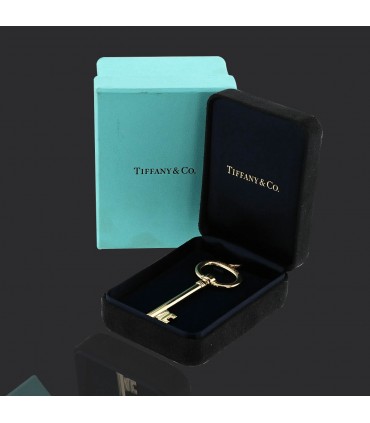 Tiffany & Co. Keys gold pendant
