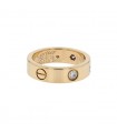Cartier Love diamonds and gold ring