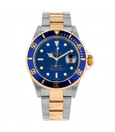 Rolex Submariner gold and stainless steel watch