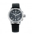 Jaeger Lecoultre Master Compressor diamonds and stainless steel watch