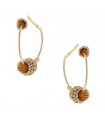 Boucheron Exquises Confidences diamonds and gold earrings
