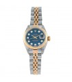 Rolex DateJust stainless steel and gold watch