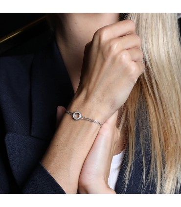 Bracelet or et diamants