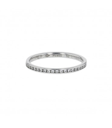 Fred For Love diamonds and platinum ring