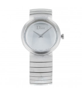 Dior La D stainless steel watch