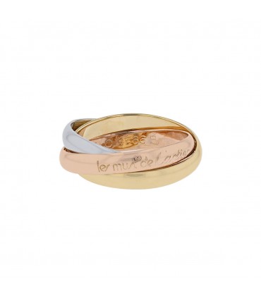 Cartier Trinity gold ring