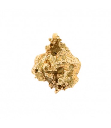 Pendentif pépite d’or