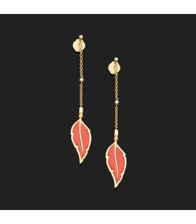 Boucles d’oreilles Victoria Casal Plume