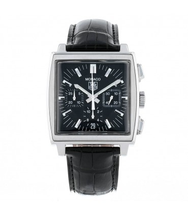 Tag Heuer Monaco stainless steel watch