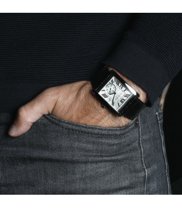 Cartier Tank MC stainless steel watch