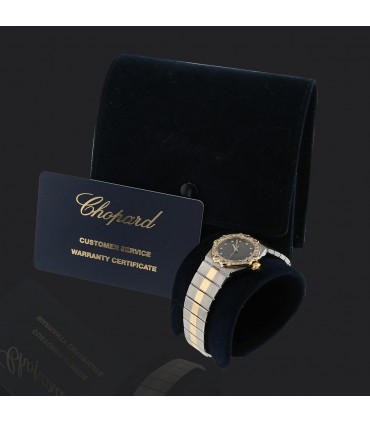 Chopard Saint Moritz stainless steel and gold watch