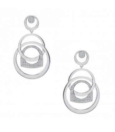 Fred Success diamonds and gold earrings