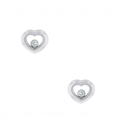 Chopard Happy Diamonds gold and diamonds earrings