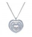 Chopard Happy Hearts diamonds and gold necklace