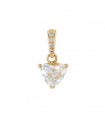 Cartier diamonds and gold pendant