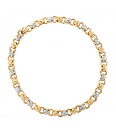 Caplain gold necklace