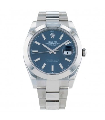 Rolex DateJust stainless steel watch Circa 2021