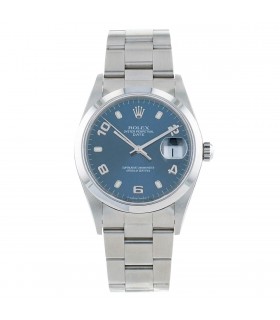 Rolex Date stainless steel watch Circa 1999