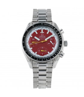 Omega Speedmaster Schumacher stainless steel watch