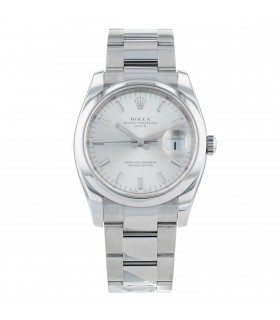 Rolex Date stainless steel watch Circa 2010