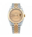 Rolex DateJust gold and stainless steel watch Circa 2010