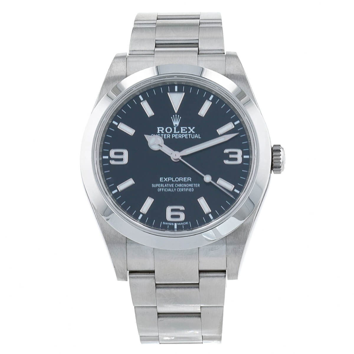 Rolex Explorer stainless steel watch Circa 2019