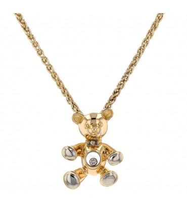 Chopard Happy Diamonds gold and diamond necklace