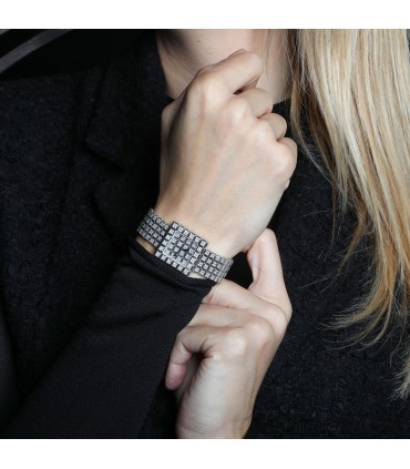 Chopard Ice Cube diamonds and gold watch