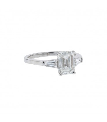 Bague Solitaire diamant Pré-Certificat LFG 1,55 ct G VS1