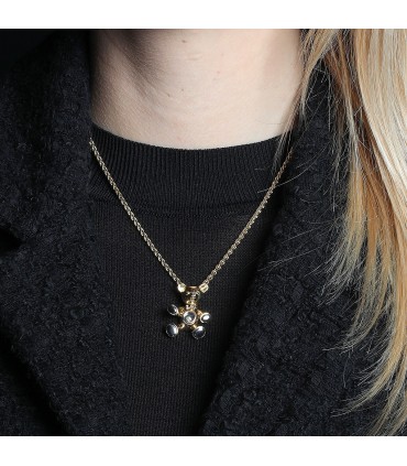 Chopard Happy Diamonds gold and diamond necklace