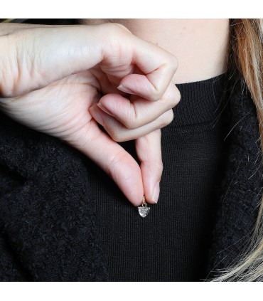 Cartier diamonds and gold pendant