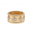 Van Cleef & Arpels Perlée diamonds and gold ring
