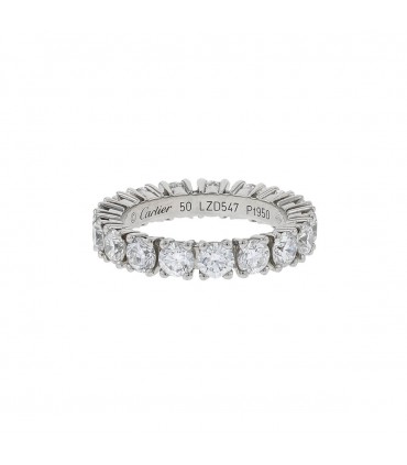 Cartier Destinée diamonds and platinum ring