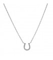 Tiffany & Co. Fer à Cheval diamonds and gold necklace