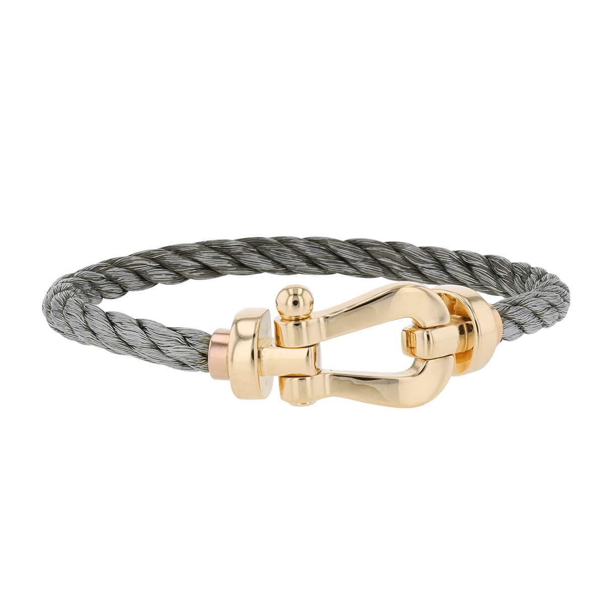 Fred Force 10 stainless steel and gold bracelet