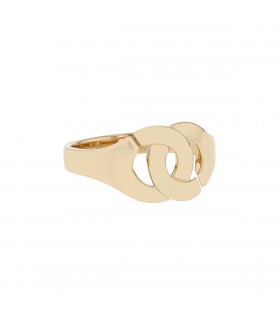 Dinh Van Menottes R10 gold ring