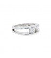 Bague Shimansky - Certificat GIA 0,40 ct F SI2