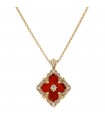 Buccellati Opéra Color diamonds and gold necklace