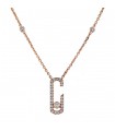 Messika Move Addiction diamonds and gold necklace