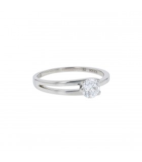 Fred Amour Fou diamond and platinum ring
