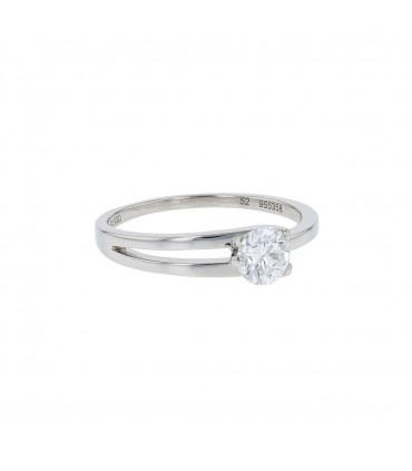 Bague Fred solitaire Amour Fou - Certificat GIA 0,50 ct D VS1