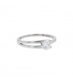 Bague Fred solitaire Amour Fou - Certificat GIA 0,50 ct D VS1