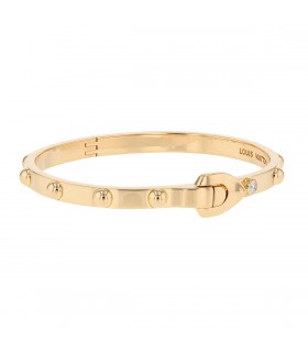 Louis Vuitton Clou diamond and gold bracelet