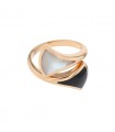 Bulgari Divas’ Dream mother of pearl, onyx and gold ring